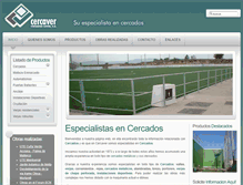 Tablet Screenshot of cercaver.com